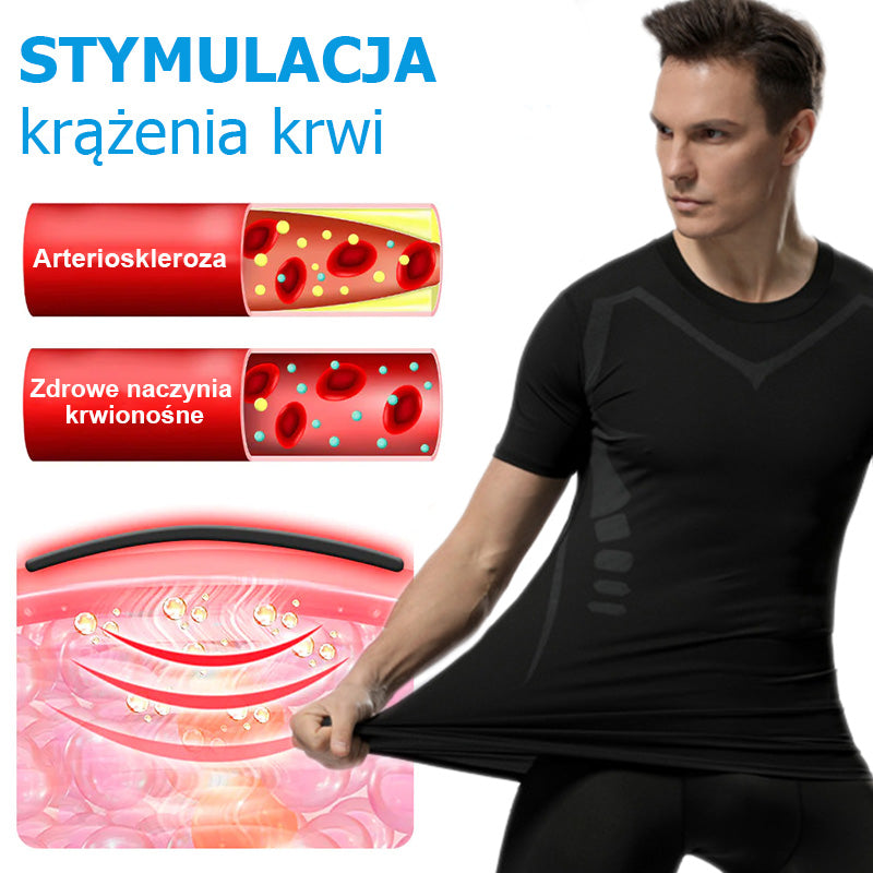 GFOUK™ MENIONIC Turmalinowa Koszulka Korygująca Postawę