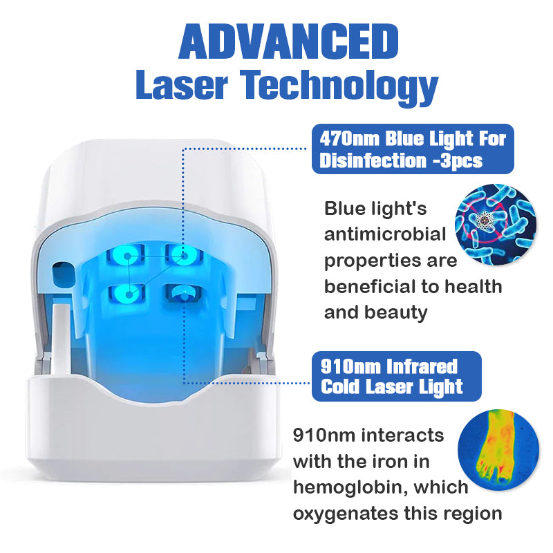 Furzero™ Urządzenie do laserowej terapii grzybicy paznokci